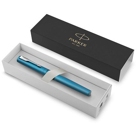 Ручка-роллер Parker "Vector XL Teal" черная, 0,8мм, подарочная упаковка 