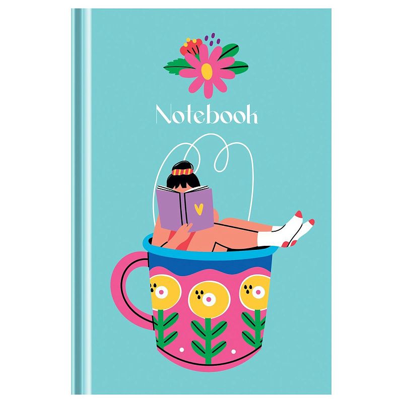 Записная книжка А6 64л. BG "Take it easy", матовая ламинация, блок-еженедельник