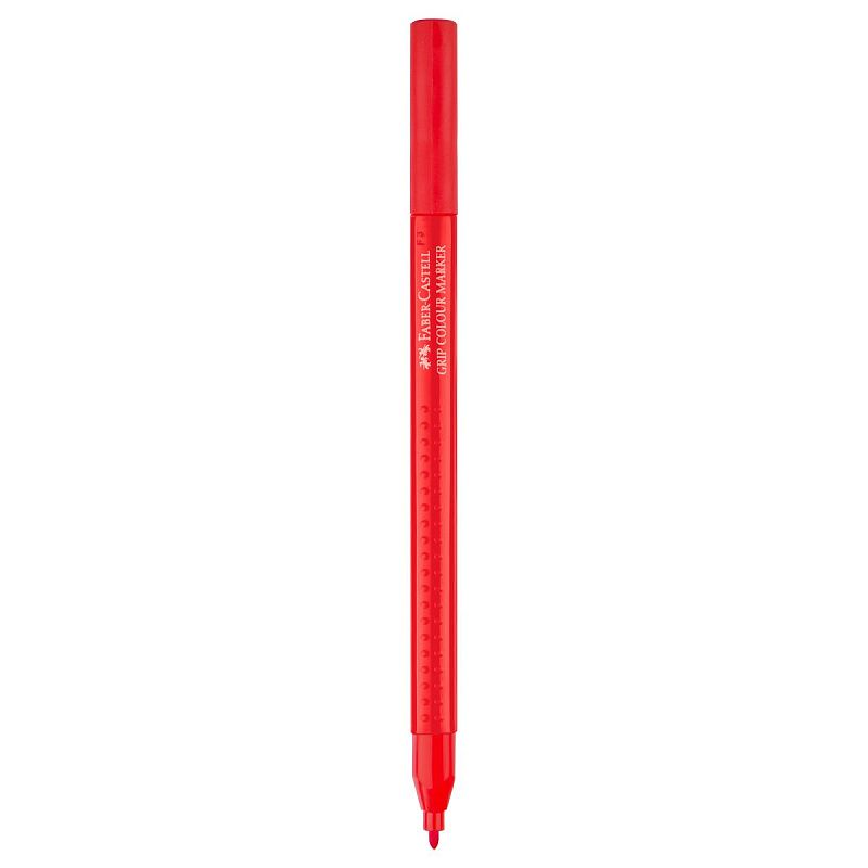 Фломастеры Faber-Castell "Grip", 10цв., трехгранные, смываемые, пластик. уп., европодвес