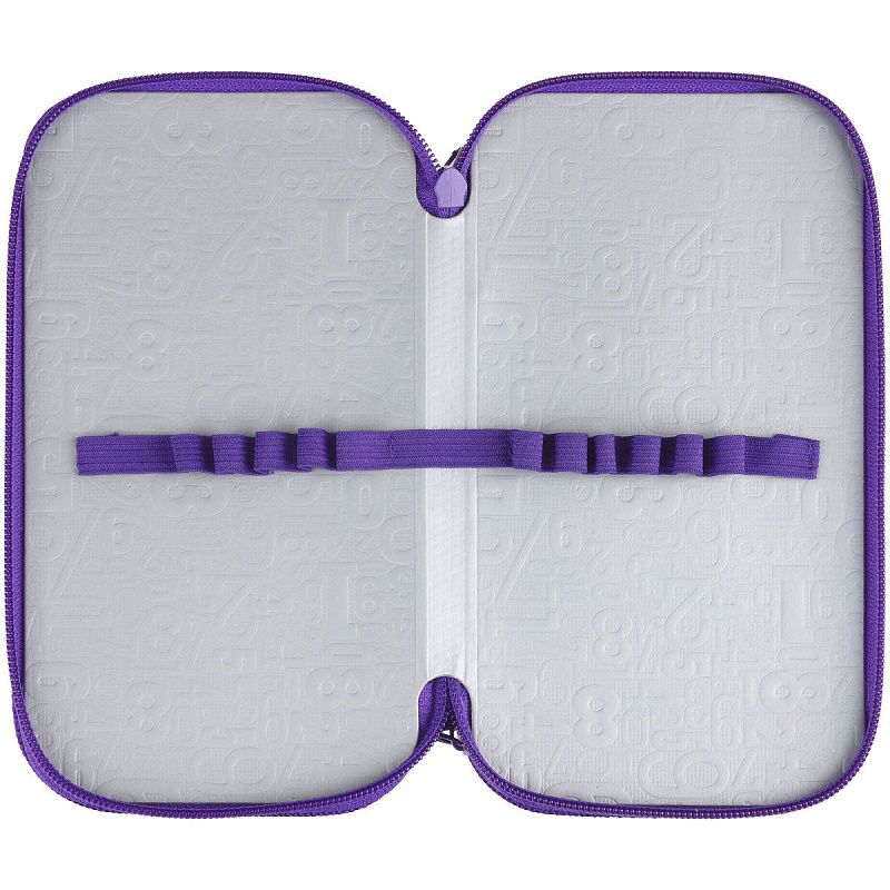 Пенал 2 отделения, 190*105 ArtSpace "GirlsDay", ламинированный картон 