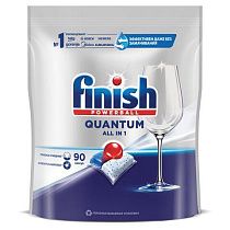 Капсулы для посудомоечных машин 90шт FINISH Quantum All in 1, ш/к 95835, 3263215 
