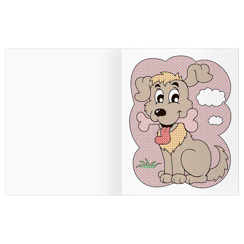 Раскраска водная 200*250 ТРИ СОВЫ "Раскрась водой. Домашние животные", 8стр.