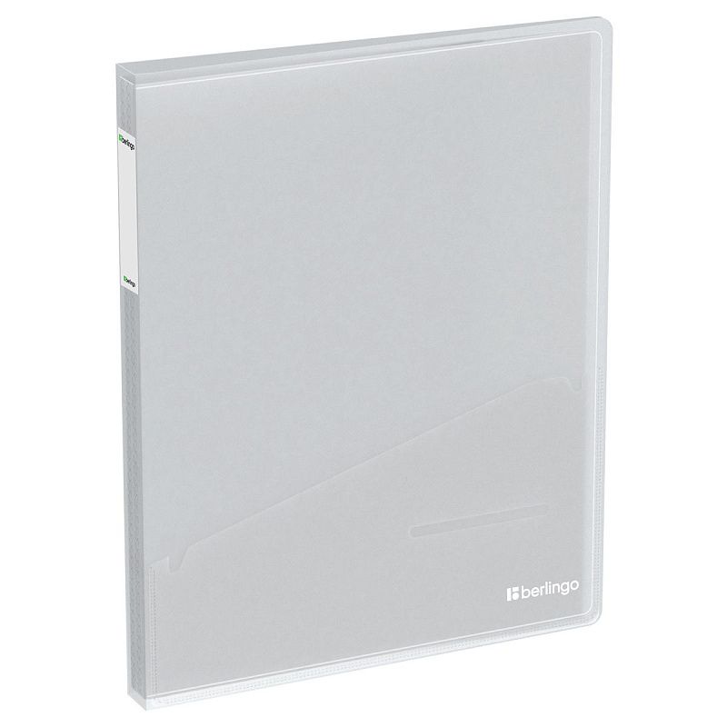Папка с 40 вкладышами Berlingo "No Secret" А4, 25мм, 700мкм, полупрозрачная, с внутр. карманом