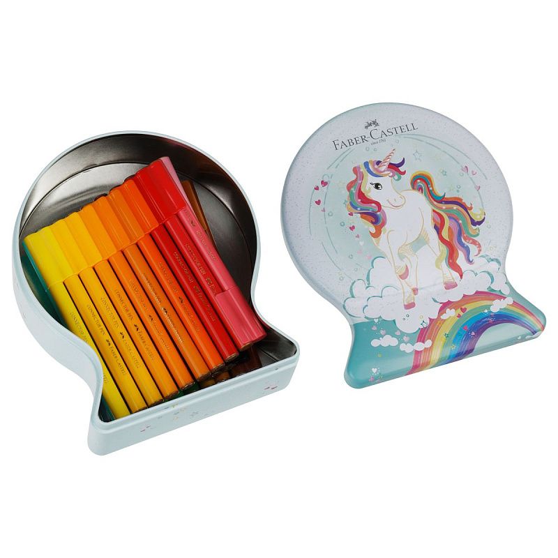 Набор для рисования Faber-Castell "Connector Unicorn" 33 фломастера