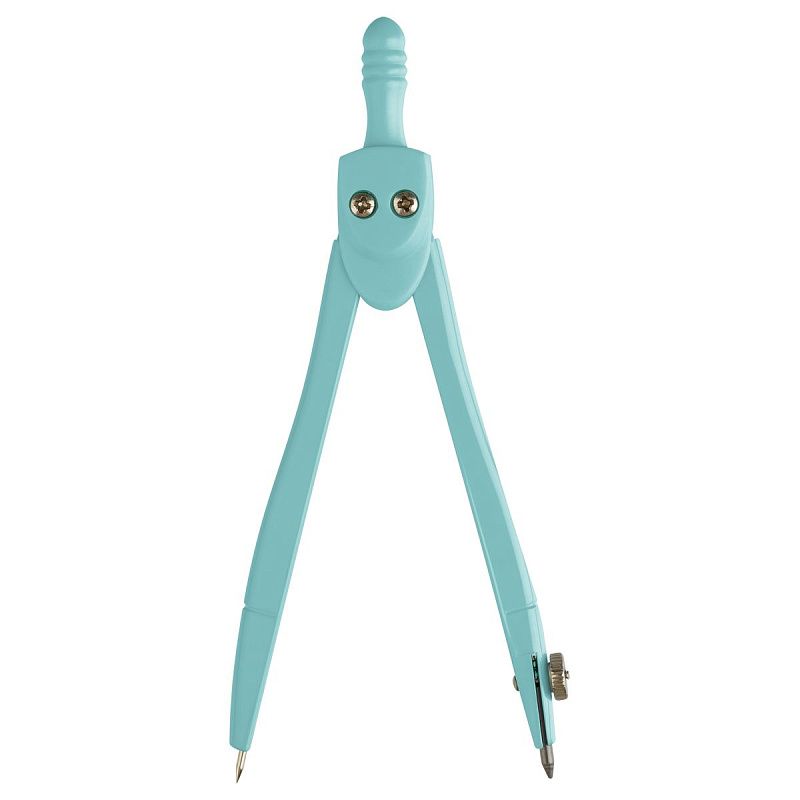 Циркуль ArtSpace металлический, 115мм, пластиковый пенал, пастельные цвета ассорти 