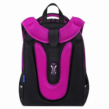 Ранец BRAUBERG SHINY, 2 отделения, с брелоком, "Magic cat", 38х28х14 см, 271381 