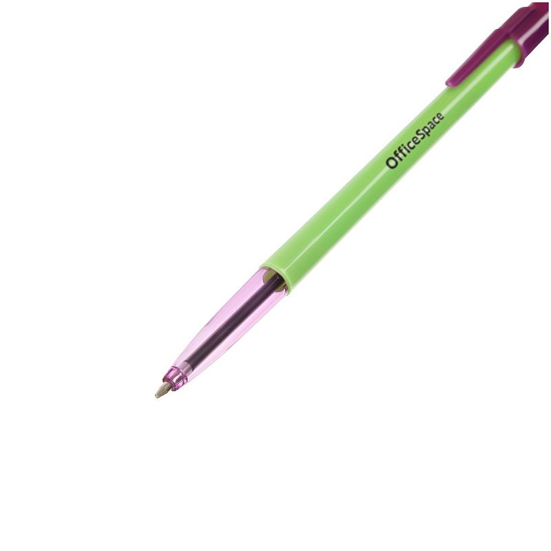 Ручка шариковая OfficeSpace "Color-219" синяя, 0,7мм, штрих-код 