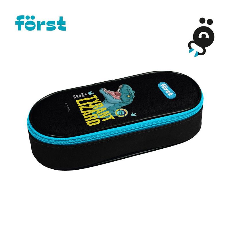 Пенал корпусный 1 отделение, 220*90*45 Först "Cool adventure", полиэстер 