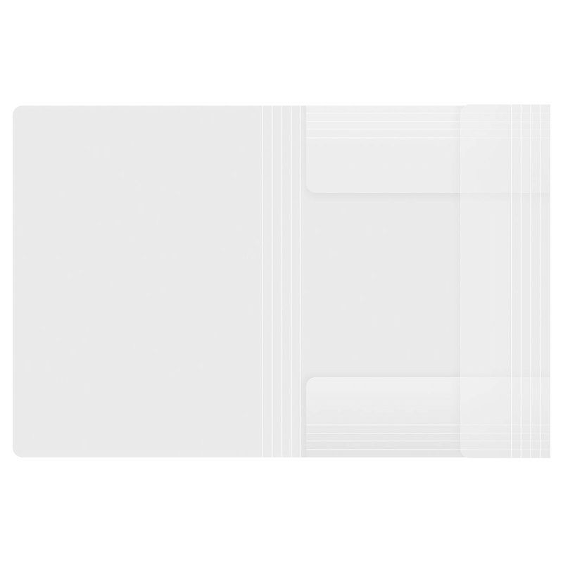 Папка на резинке Berlingo "No Secret" А4, 600мкм, полупрозрачная 