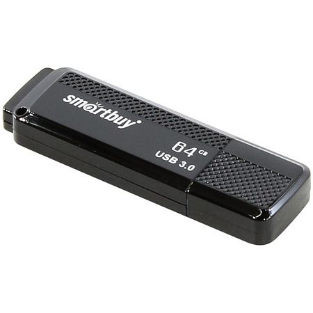 Память Smart Buy "Dock"  64GB, USB 3.0 Flash Drive, черный