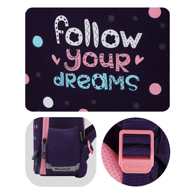 Ранец Berlingo Expert Plus "Colored dots" 38*29*15см, 2 отделения, 2 кармана, анатомическая спинка 