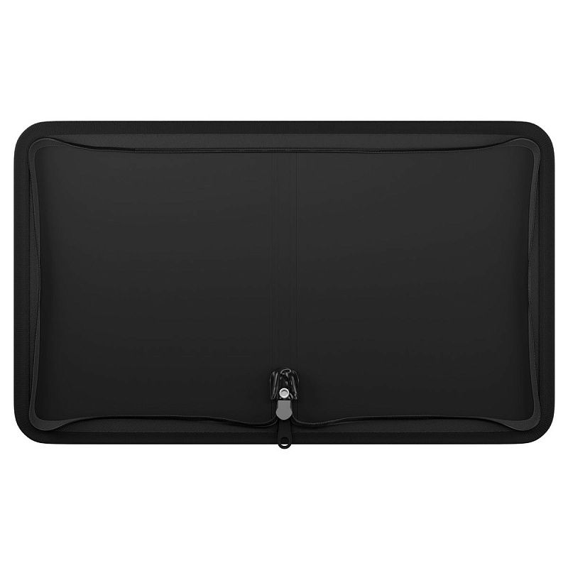 Папка на молнии Berlingo "Your Way" А5+, 600мкм, черная 