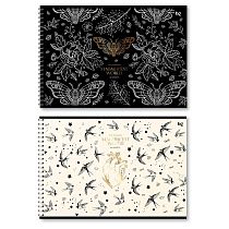 Альбом для рисования 40л., А4, на гребне BG "Magnificent", матовая ламинация, тиснение фольгой Альбом для рисования 40л., А4, на гребне BG "Magnificent", матовая ламинация, тиснение фольгой