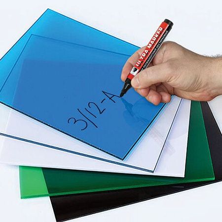 Маркер перманентный ULTRA MARKER, ЧЕРНЫЙ, 3,5 мм, с клипом, BRAUBERG, 152204 