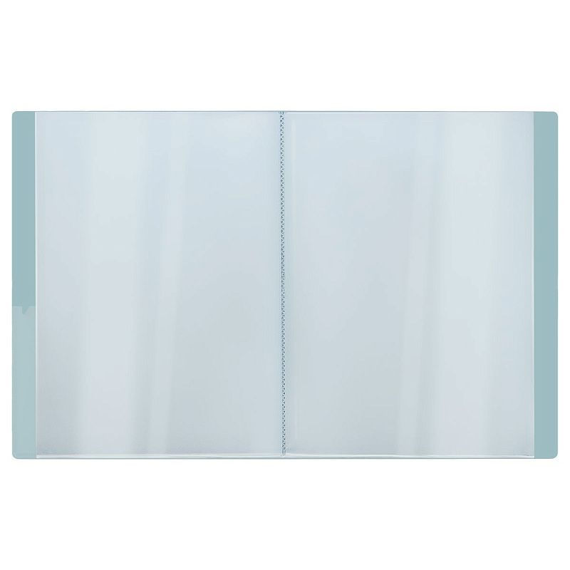 Папка с 30 вкладышами СТАММ "Акцент" А4, 17мм, 800мкм, пластик, эвкалиптовая 