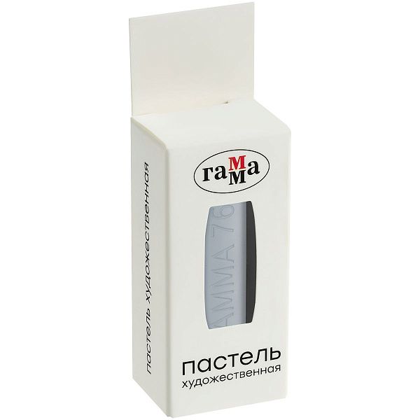Пастель художественная Гамма, облачная серая № 769, штучная, картон.упак.