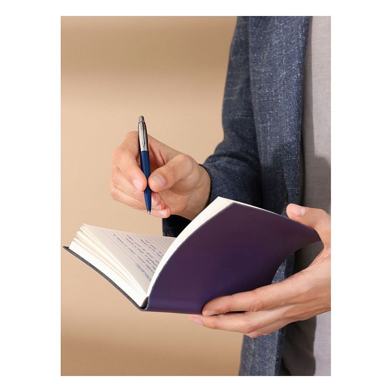 Ручка шариковая Parker "Jotter Royal Blue CT" синяя, 1,0мм, кнопочн., подарочная упаковка 