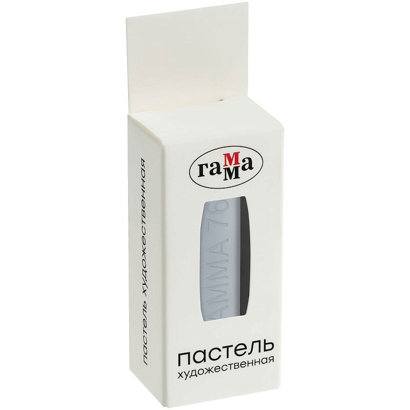 Пастель художественная Гамма, облачная серая № 769, штучная, картон.упак.