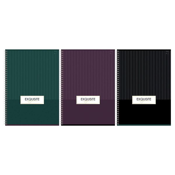 Тетрадь 96л., А4, клетка, на гребне BG "Minimal", глянцевая ламинация, тиснение фольгой