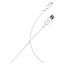 Кабель Smartbuy S01, USB - Lightning, для Apple, 2,4A output, 1м, белый