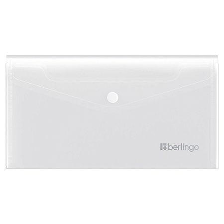 Папка-конверт на кнопке Berlingo "No Secret", С6, 200мкм, матовая