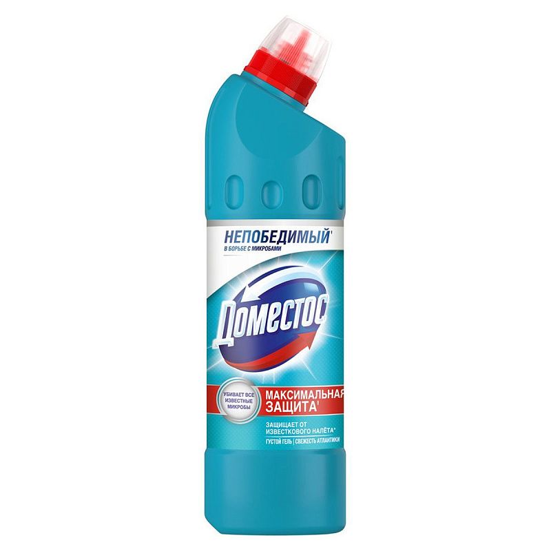 Чистящее средство универсальное Domestos "Свежесть Атлантики", гель, 500мл 