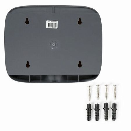 Диспенсер для полотенец ULTRA LAIMA PROFESSIONAL (Система H2), Z-сложения, малый, белый, ABS-пластик, 606833 