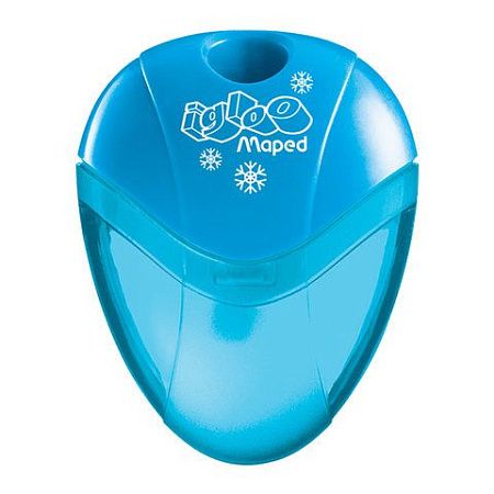 Точилка MAPED (Франция) "I-Gloo", с контейнером, ассорти, дисплей, 534754 