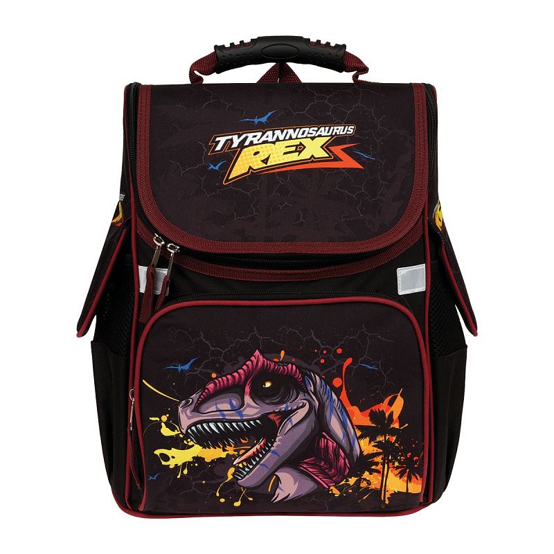Ранец ArtSpace Junior "Dino" 37*28*21см, 1 отделение, 3 кармана, анатомическая спинка 