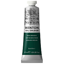 Краска масляная художественная Winsor&Newton "Winton", 37мл, туба, зеленая патина