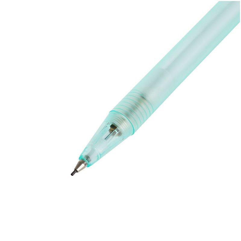 Карандаш механический MESHU "Cats", печать на корпусе, 0,7мм, софт-тач, ассорти, с топпером 