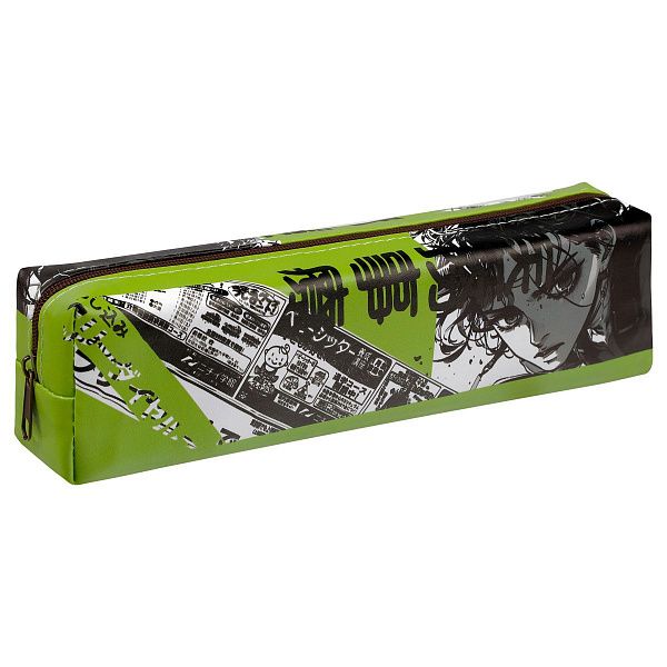 Пенал мягкий 200*55*40 MESHU "Strike", искусственная кожа