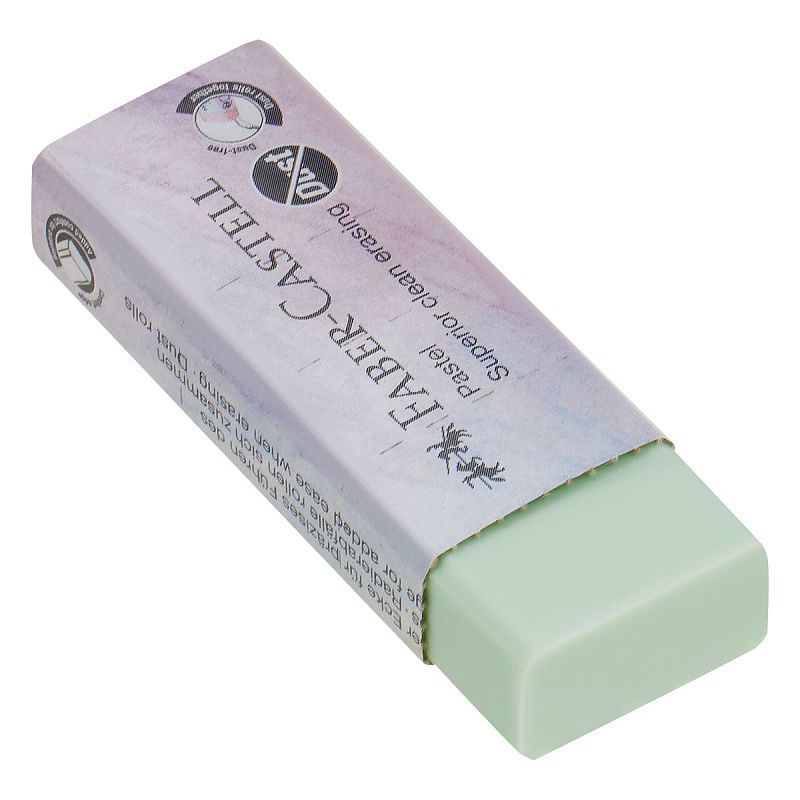 Ластик Faber-Castell "Dust Free Pastel", прямоугольный, ассорти 