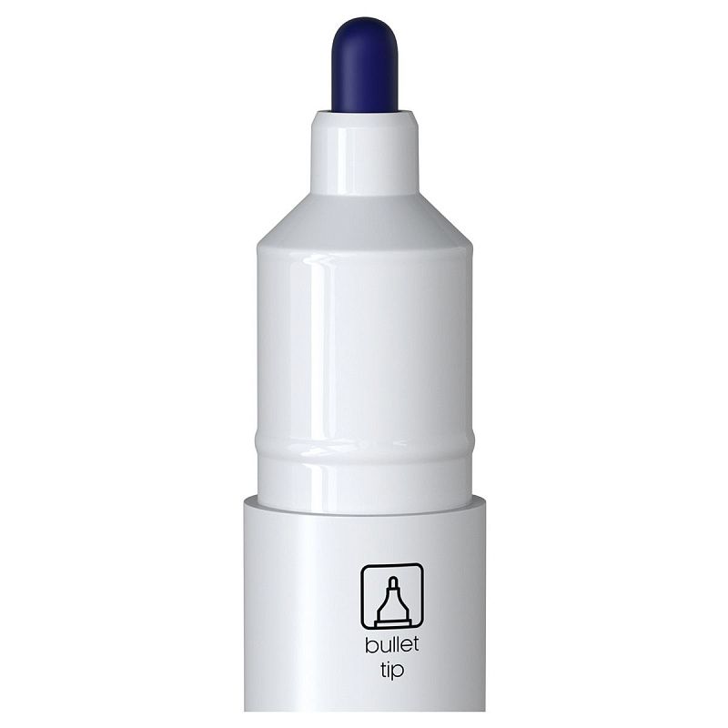 Маркер для белых досок Berlingo "Uniline WB200" синий, пулевидный, 2мм 