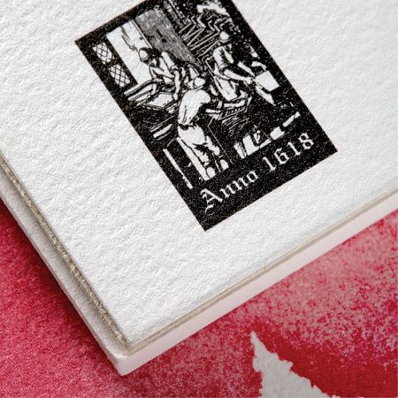 Альбом для акварели, 25л., 30*40, на склейке Clairefontaine "Fontaine Demi-satiné", 300г/м2, горяч. пресс., полу-сатин