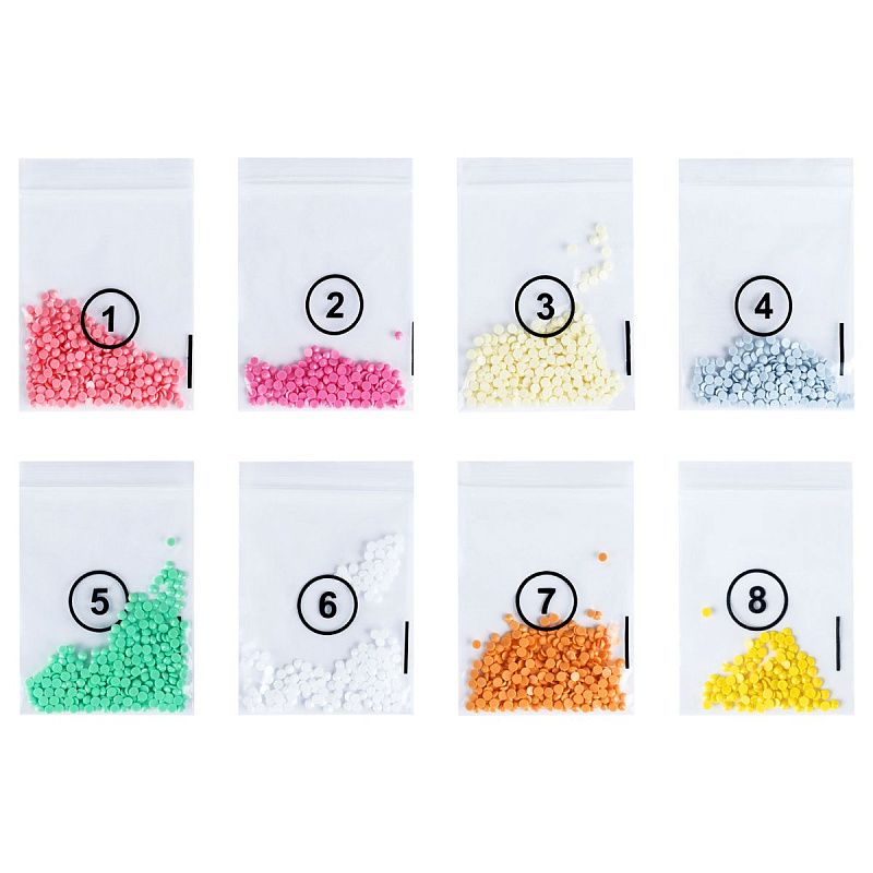 Алмазная мозаика, наклейки ТРИ СОВЫ "Морские истории", пакет с европодвесом