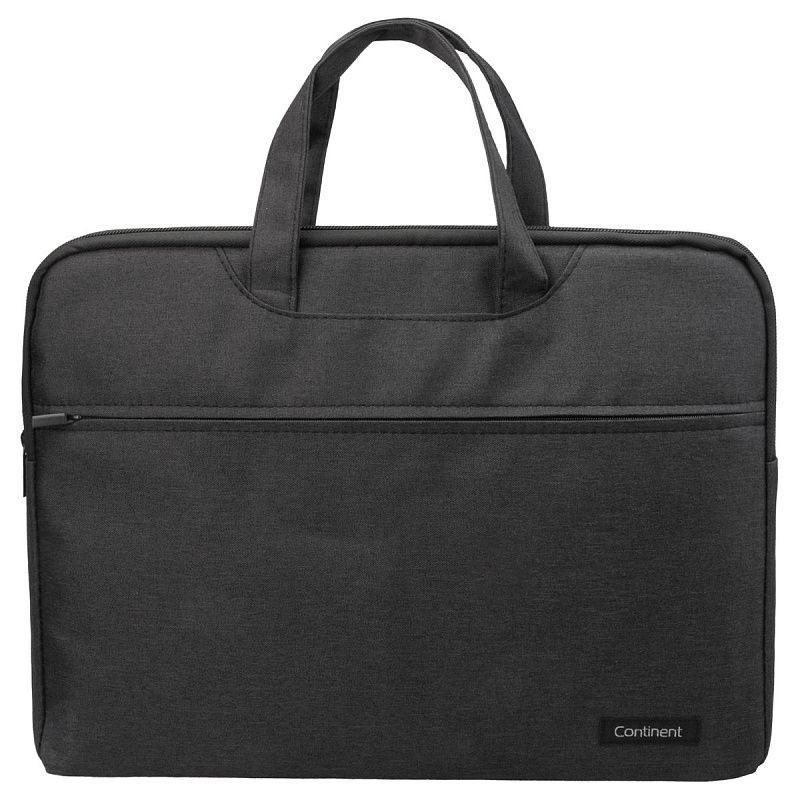 Сумка для ноутбука 15,6"-16" Continent CC-107 BK полиэстер, черный, 395*300*35мм 