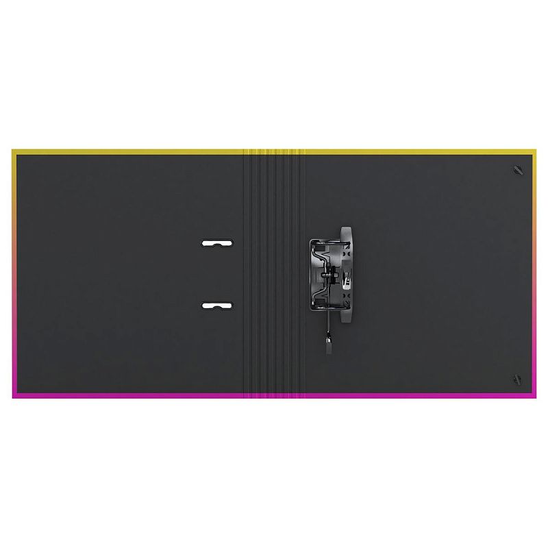 Папка-регистратор Berlingo "Radiance", 50мм, ламинированная, желтый/розовый градиент 