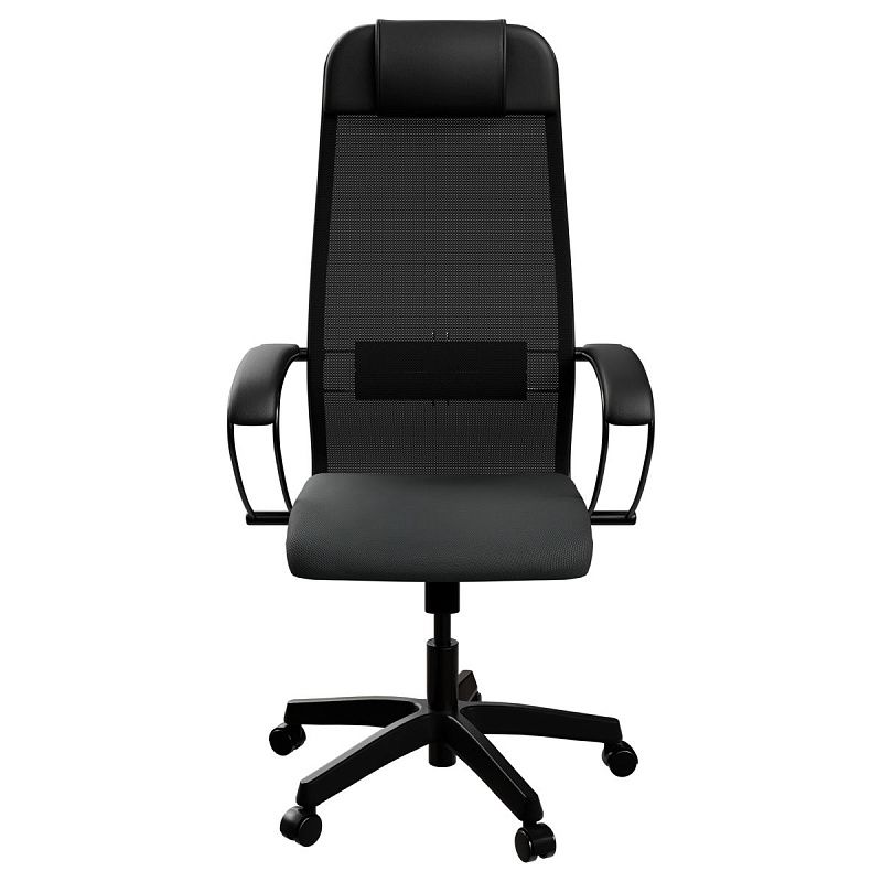 Кресло руководителя Метта ErgoLife" Set 11, сетка черная, топ-ган (130/Sit001), 13E.12.1.222