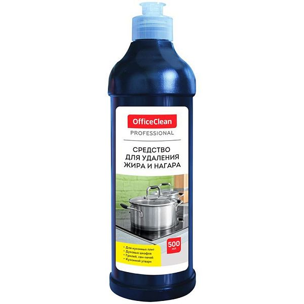 Средство чистящее OfficeClean "Professional Антижир" гель, 500мл 
