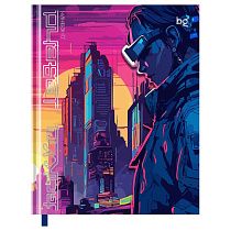 Дневник 1-11 кл. 48л. (твердый) BG "Escape to Virtuality", глянцевая ламинация, тиснение фольгой, фигурный клапан, ляссе