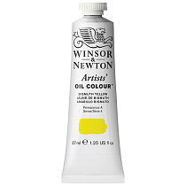 Краска масляная профессиональная Winsor&Newton "Artists Oil", 37мл, желтый висмут