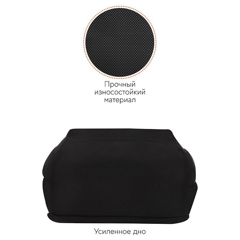 Рюкзак Först F-Spiritual "Sacred symbols" 40,5*29*15,5см, 2 отделения, 5 карманов, уплотненная спинка 