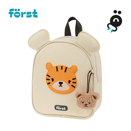 Рюкзак Först F-Kids "Little tiger" 25*21*10см, 1 отделение, уплотненная спинка 