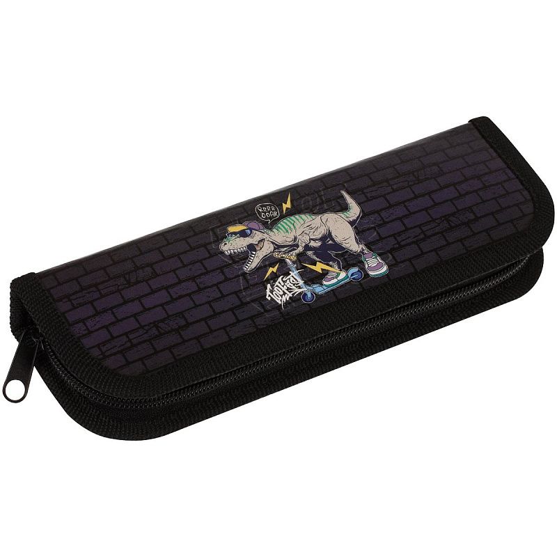 Пенал 1 отделение, 190*60 ArtSpace "Dino", ламинированный картон 