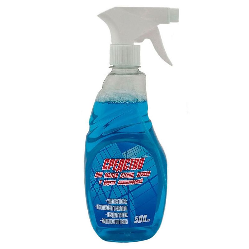 Средство для мытья стекол и зеркал DAISY, 500мл, с курком 