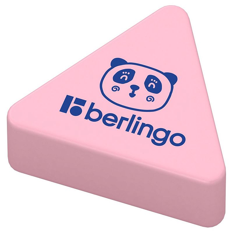 Ластик Berlingo "Zoo", треугольный, термопластичная резина, 28*24*10мм 