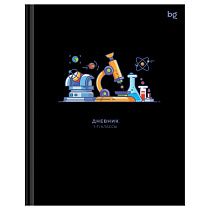 Дневник 1-11 кл. 48л. (твердый) BG "Опыты", soft-touch ламинация