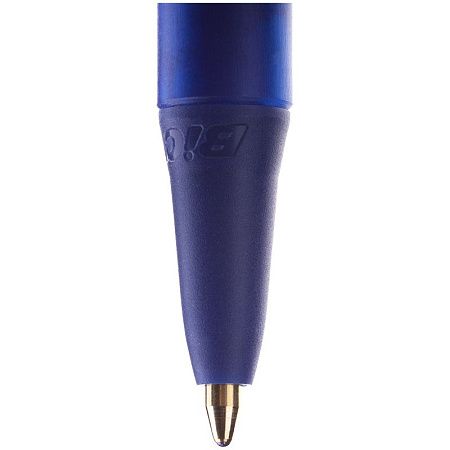 Ручка шариковая автоматическая Bic "Round Stic Clic" синяя, 1,0мм 