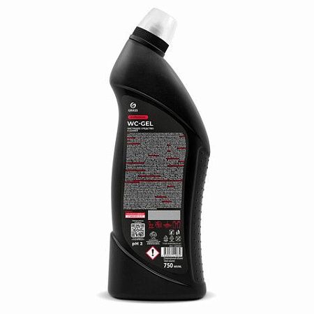 Средство чистящее кислотное для санузлов 750 мл, GRASS WC-GEL PROFESSIONAL, 125535 